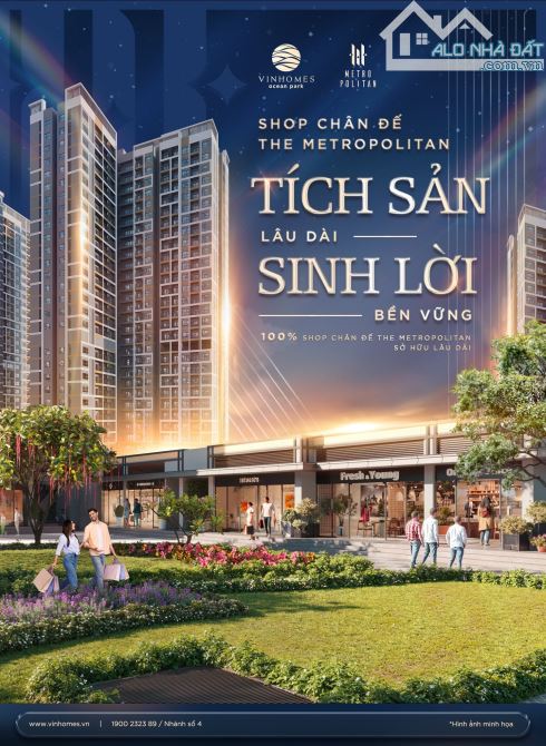 Mở bán shop chân đế Zurich (sổ lâu dài) diện tích 60m2 - 8.277 tỷ hỗ trợ vay 70% ân hạn 18
