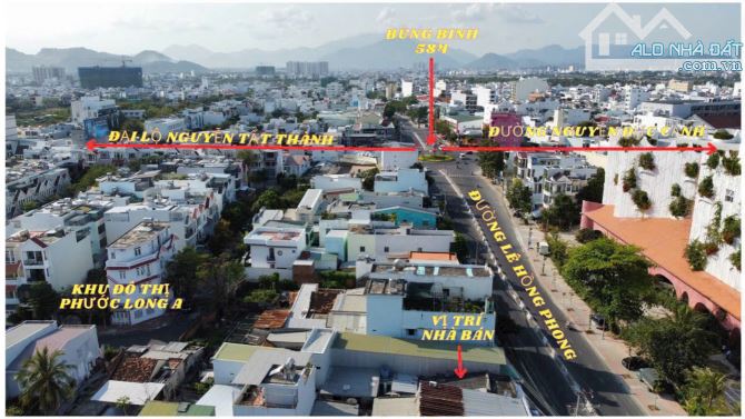 Bán nhà cấp 4 mặt tiền kinh doanh đường Lê Hồng Phong, phường Phước Long , tp. Nha Trang .
