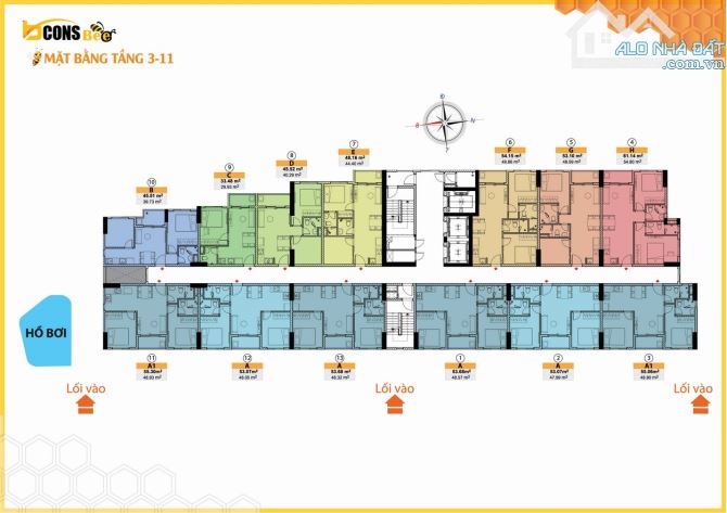 Suất nội bộ Bcons Bcons Beegiá chủ đầu tư , hỗ trợ vay ngân hàng. thanh toán 20% nhận nhà