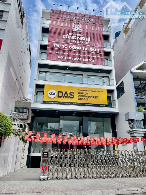 BÁN BUILDING ... MT Nguyễn Văn Đậu, Bình Thạnh - Hầm 9 Tầng - 500m2 (13 x 36) - HĐT 380Tr
