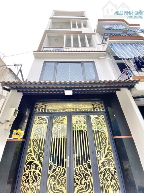 NHÀ 5 TẦNG MỚI XÂY (4,2x10M) - NGAY KHU BÀU CÁT, TÂN BÌNH - HẺM THÔNG THOÁNG, YÊN TĨNH