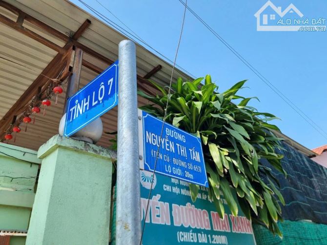 BÁN GẤP LÔ ĐẤT PHƯỚC THẠNH THÍCH HỢP ĐẦU TƯ MT ĐƯỜNG NHỰA CHỈ 870TR