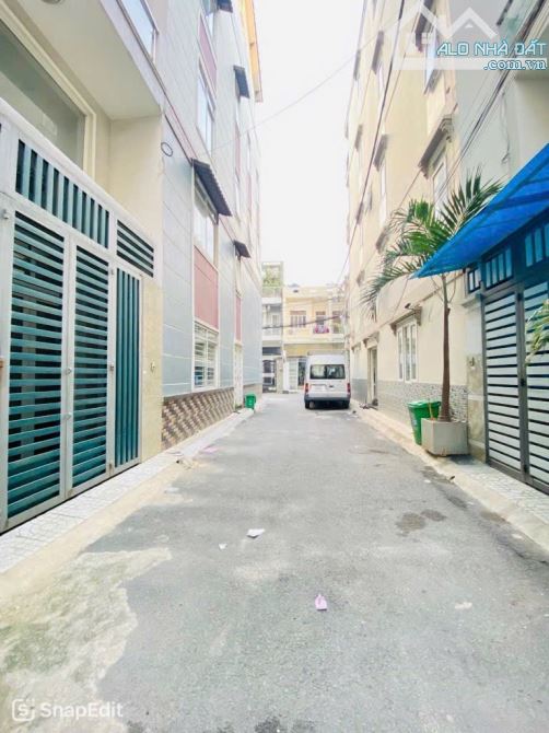 BÁN NHÀ 2 MẶT TIỀN – HẺM 6M – 5 TẦNG – CỐNG LỠ, TÂN BÌNH – KHU ĐỒNG BỘ – THUÊ 20TR/THÁNG