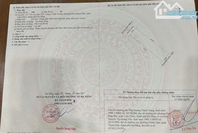 🔹 Bán nhanh lô đất đường Bàu Mạc 6 – Liên Chiểu | Gần bến xe, KCN | Đất vuông vức – Sổ sẵ