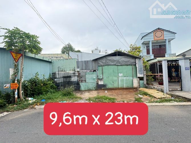 Nền 222m2 full thổ cư (9,6 x 23) mặt tiền Hàng Xoài, P Lê Bình, C Răng - 5 tỷ 800 triệu
