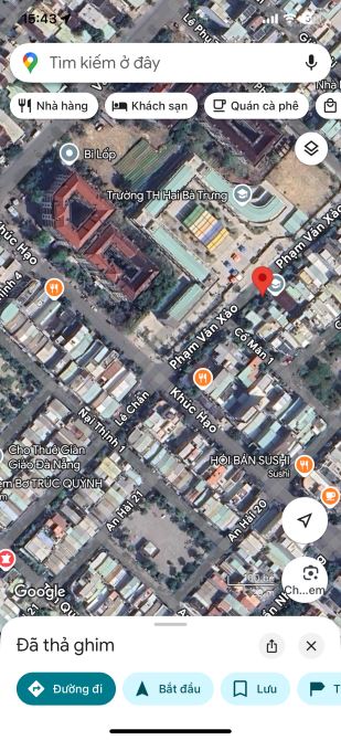 BÁN ĐẤT TẶNG NHÀ 2 TÂNG ĐƯỜNG PHẠM VĂN XẢO