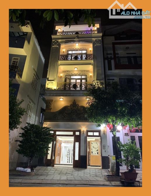 *Bán nhà 4 Tầng hiện đại, đường An Cư 5, cách biển 500m, dt 75m2, giá 11 Tỷ TL