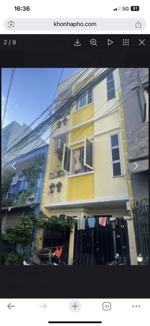 BÁN NHÀ HXH QUẬN 7, GẦN LOTTEMART, 3 TẦNG, 4x11M, LÊ VĂN LƯƠNG