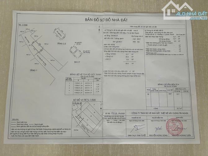 Nhà 4 tầng 5x3m 139A Nguyễn Văn Đậu 3.96 tỷ