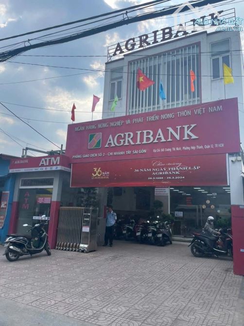 NHÀ (9.5x32) MT DƯƠNG THỊ MƯỜI, Q12 – CHO NGÂN HÀNG THUÊ 82 TR/TH