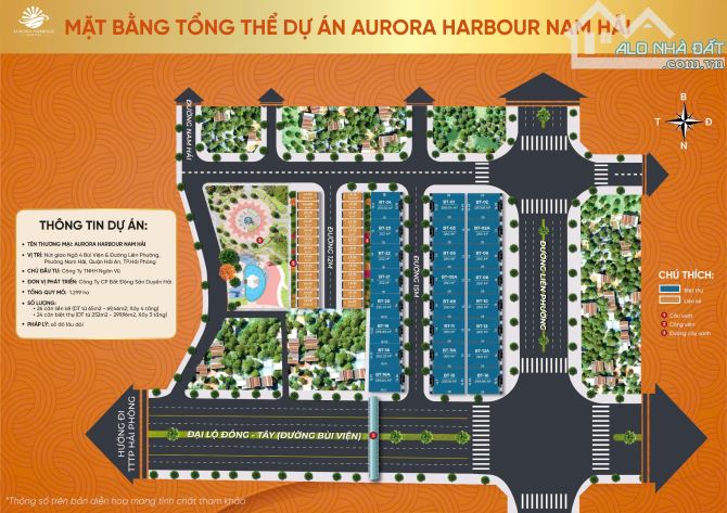 Bán căn biệt Thự khu Ngân Vũ Nam Hải Hải An