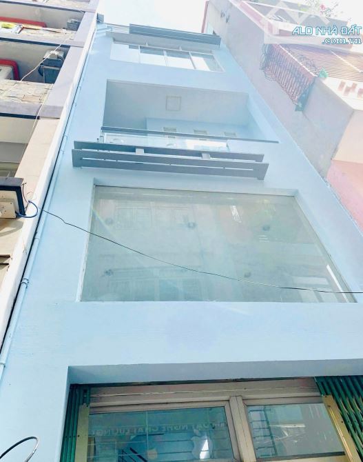 Nhà mới hẻm xe hơi 4 lầu Ngô Quyền, 3.7x12, trống suốt, 19tr