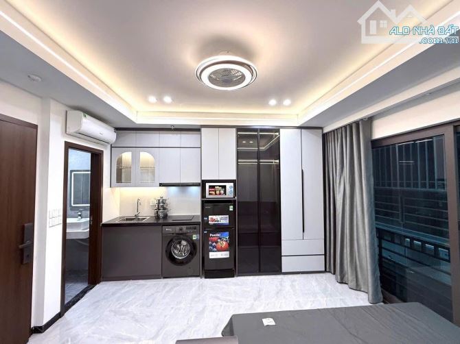 PHỐ HOÀNG MAI DÒNG TIỀN 50TR/THÁNG Ô TÔ ĐỖ CỬA PCCC THANG MÁY NỘI THẤT 50M2 7 TẦNG 13,5 TỶ - 1