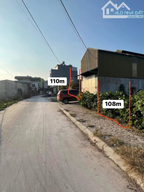 Gần UB Xã Đại Áng cần bán 108m2 ĐẤT đấu giá mt 5m Ô tô Vỉa hè 8.2 tỷ - 1