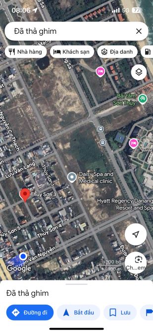 Bán lô đất -MT THUỶ SƠN 3 -127,5m2 -Đấu lưng Bãi Tắm Sơn Thuỷ , Dự án lớn - 1