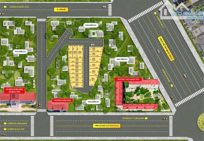 2,4 tỷ lô góc 90m sen trì Bình yên Thạch thất Hà nội sát công nghệ cao Hoà Lạc - 1