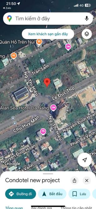 Bán Góc Vip- 2 mặt tiền Lê Đức Thọ và Ngô Thì Hiệu. Quận Sơn Trà - 1