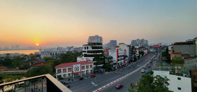 MẶT PHỐ NGHI TÀM, VIEW PANORAMA HỒ TÂY 130M2 MT 8M, 7 TẦNG, TẦNG HẦM, KINH DOANH - 1