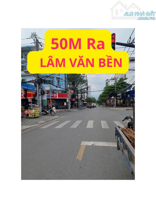🆘NHỈNH 80TR/M2-XE HƠI ĐỖ CỬA-NGANG 8M-BÁN ĐẤT LÂM VĂN BỀN QUẬN 7 - 1