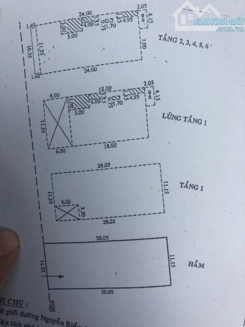 Bán Tòa Nhà Nguyễn Biểu, P1,  Quận 5, DT: 22x 31m hầm 9 tầng thang máy HĐT:700 triệu/ th - 1