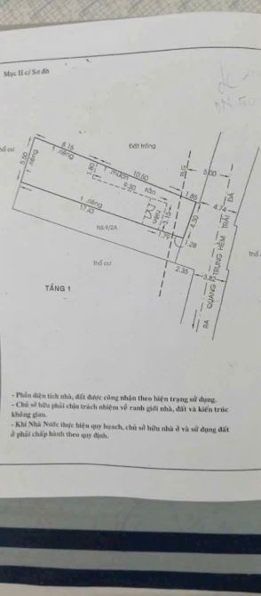 Nhà bán đường Quang Trung, p8 dt(4.3 nh 5.5x19m) Giá 8 tỷ - 1