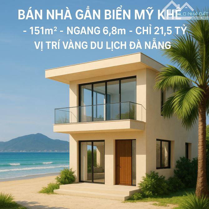 🌟 BÁN NHÀ ĐẸP GẦN BIỂN MỸ KHÊ – NGAY CẠNH NGUYỄN VĂN THOẠI 🌟 Lô kẹp cống 2 bên thoáng - 1