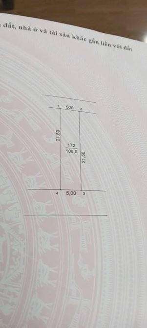Gần UB Xã Đại Áng cần bán 108m2 ĐẤT đấu giá mt 5m Ô tô Vỉa hè 8.2 tỷ - 2