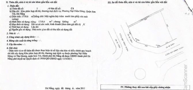 Bán Góc Vip- 2 mặt tiền Lê Đức Thọ và Ngô Thì Hiệu. Quận Sơn Trà - 2