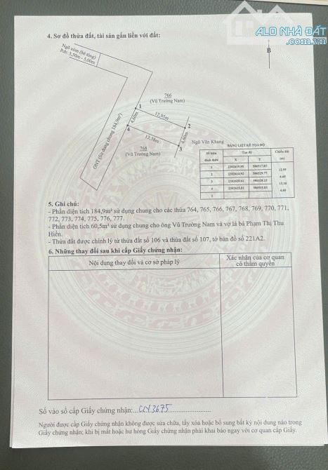 BÁN LÔ ĐẤT SÁT KHU CÔNG NGHIỆP,CẠNH ĐƯỜNG LIÊN TỈNH 360 CHỈ 750 TR - 2