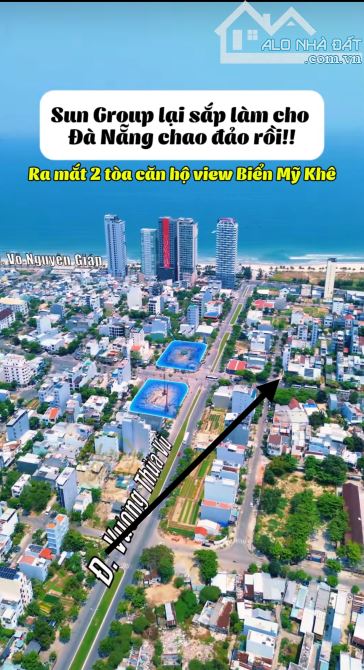 Bán nhanh lô góc 2 mặt tiền đường Hồ Nghinh gần dự án Sun Vương Thừa Vũ - 2