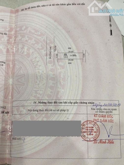 Bán nhà 1T1L 5x20m, đường D4 KDC Bình An p.Bình Thắng gần Ngã 3 Tân Vạn - 2
