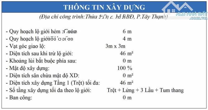 H7💥SIÊU PHẨM ĐẤT LÊ TRỌNG TẤN TÂN PHÚ ✍️  56m2 - Hẻm xe tải thông - 5,3 tỷ thương lượng - 2