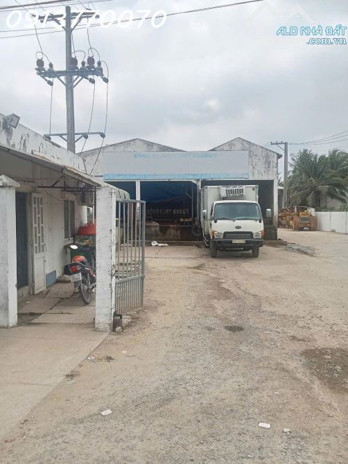 Cho thuê kho xưởng mặt tiền quốc lộ 57B xã lộc Thuận, huyện Bình Đại, Tỉnh Bến Tre. - 2