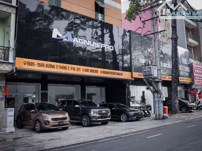 Cho thuê nhà mặt tiền số 1505 1507 đường 3/2, Phường 16, Quận 11,TP Hồ Chí Minh dt:12x40m - 2