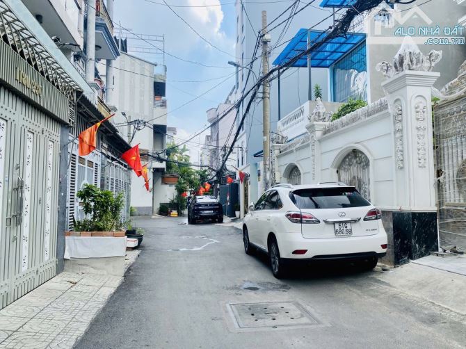Bán nhà 6 Tầng có 50CHDV, Hẻm 8m Quang Trung gần Phan Huy Ích, 11.7x24m, 28.5 tỷ. - 2