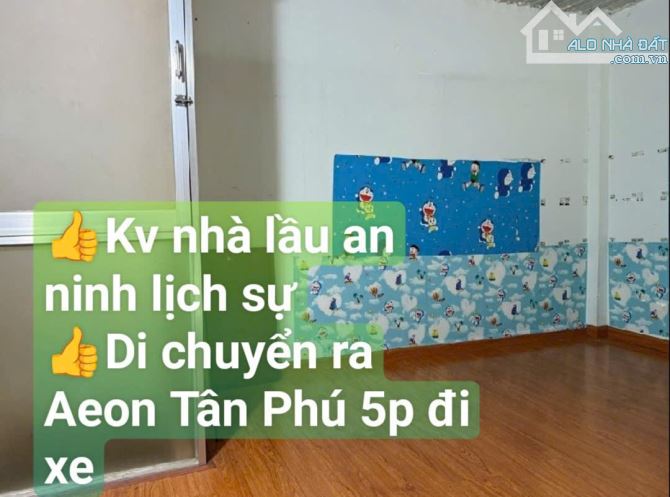 Nhà 1/ sát Lê Văn Quới, Ngang 4m Dài 9m, hẻm 3.5m, 5p đi Aeon Tân Phú - chỉ 3.5X Tỷ - 2