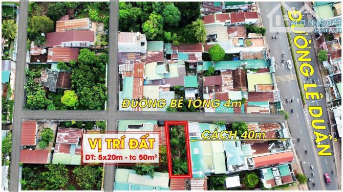 Đất Buôn Mê Thuột vị trí trung tâm phố tại hẻm 385 Lê Duẩn - 3