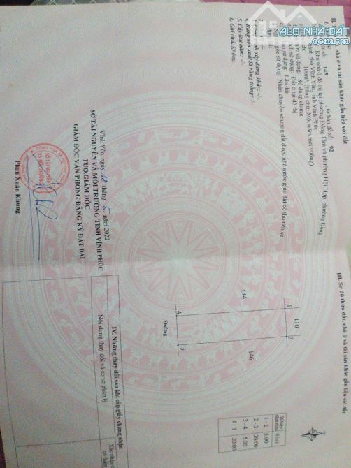 Bán đất phân lô tại Đồng tâm, Vĩnh yên, Vĩnh Phúc. Giá chỉ 2.75 tỷ - 2