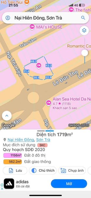 Bán Góc Vip- 2 mặt tiền Lê Đức Thọ và Ngô Thì Hiệu. Quận Sơn Trà - 3