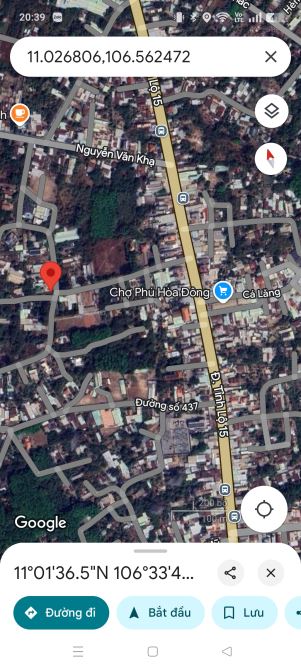 Bán đất thổ cư mặt tiền nhựa trung tâm xã Phú Hòa Đông Củ Chi TPHCM, DT: 314m2. - 3