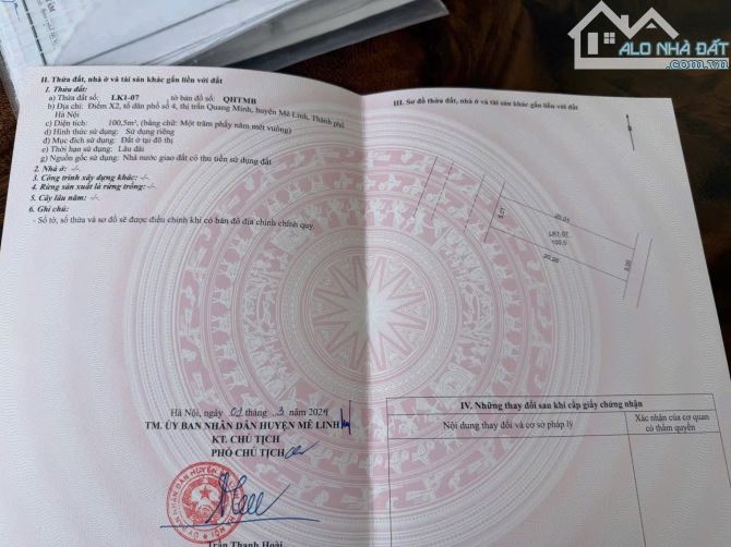 💥💥💥ĐẤU GIÁ TỔ 4 - QUANG MINH‼️2 MẶT TIỀN ĐƯỜNG - OTO TRÁNH - KINH DOANH NGAY 💥 - 3