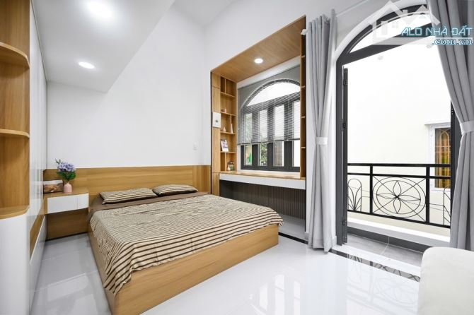 NHÀ GÒ VẤP 3 TỶ 450 DIỆN TÍCH 4x6M GẦN CO.OP MART QUANG TRUNG P9 3 TẦNG SỔ HỒNG RIÊNG - 4