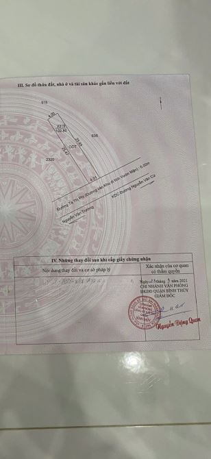 NỀN THỔ CƯ 2MT Đ.TẠ THỊ PHI LỘ NHỰA 6M GẦN ĐH FPT & NAM CẦN THƠ, BV NHI CẦN THƠ - 4