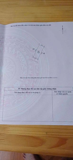 Chính chủ gửi bán 45m2 đất ở Đản Dị, Uy Nỗ, Đông Anh. Nằm ở trung tâm huyện với đủ tiện íc - 5