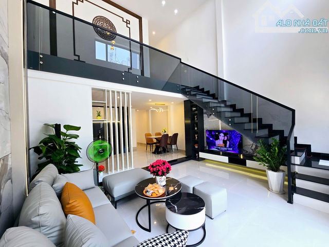 Nhà mê lửng đường mới tinh siêu đẹp full nội thất - 5