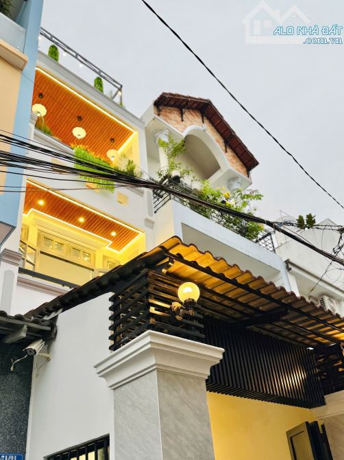 HÓT BÁN NHÀ ĐẸP GÒ VẤP 46M2 3 TẦNG 4 PHÒNG ĐƯỜNG Ô TÔ 5M CHỈ 5,8 TỶ - 5