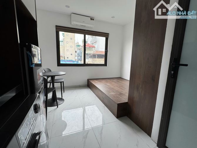 Cho Thuê CCMN 164 Đê La Thành Nhỏ Đống Đa 25m2 Studio Cửa Sổ Giặt Riêng Thang Máy - 5