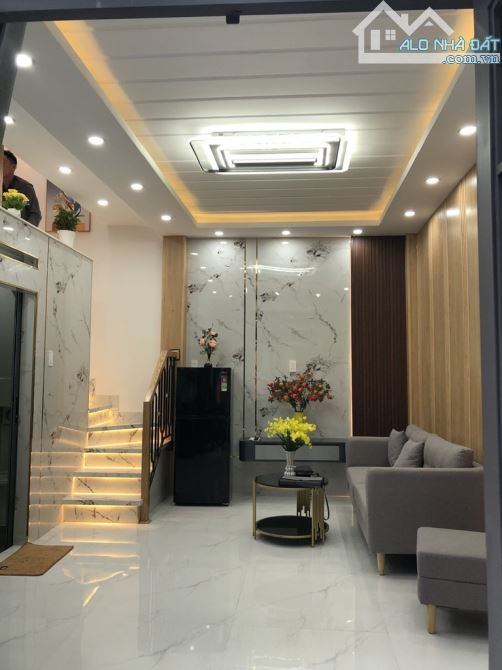 NHÀ MỚI GÒ VẤP 3 TỶ 350 BÙI QUANG LÀ P12 CÓ 2 TẦNG 2 PHÒNG NGỦ KẾ BÊN CHỢ THẠCH ĐÀ - 7