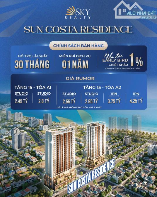 Hỗ Trợ Vay Đến 70% Cho Căn Hộ 2PN Mặt Biển Mỹ Khê Đến Từ CDT Sun Group - Tỷ Lệ Lấp Đầy Lên - 9