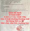 BÁN RẺ NHÀ TAM HIỆP, 1TRỆT 1LẦU, 2 MẶT ĐƯỜNG THOÁNG MÁT, SỔ THỔ CƯ